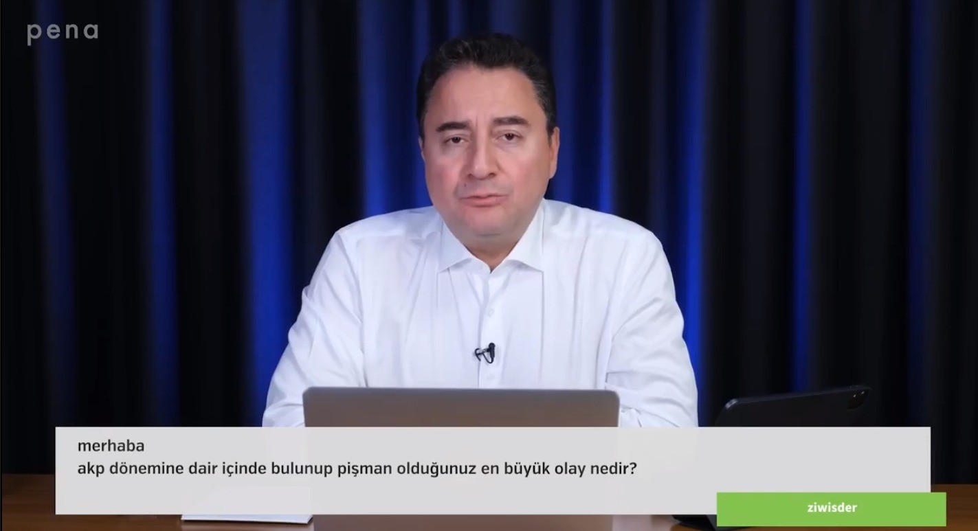 Lağım çukuruna konuşan Babacan AB’ye söz verdi