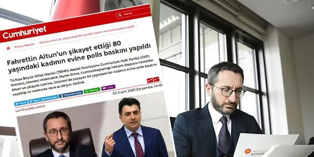Laik mahallenin gazetesi tarafından yapılan iftiraya sert tepki