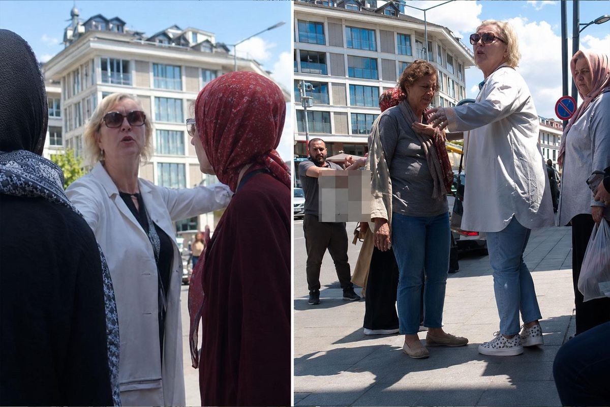 Laikçi kokona ortalığı birbirine kattı! İsrail destekçisi fast-food zincirini protesto eden gruba skandal saldırı
