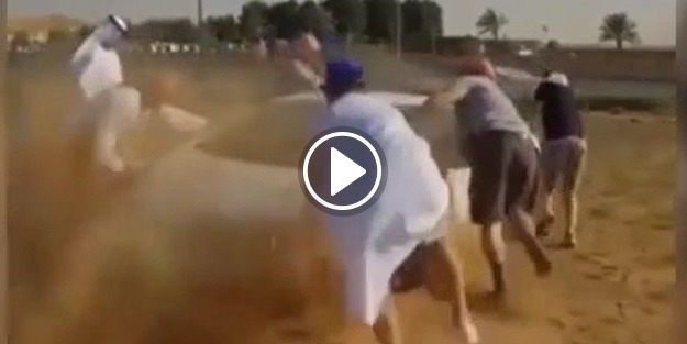 Lamborghini çölde nasıl kullanılır?