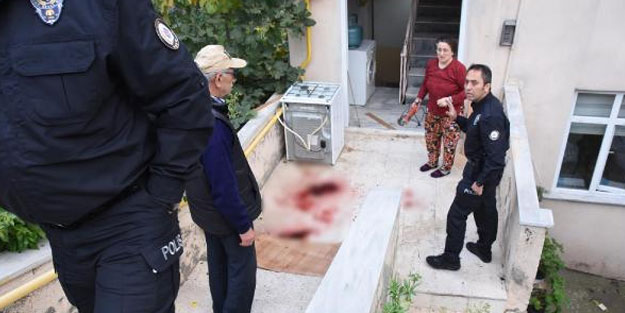 Laminat döşerken kolunu makineye kaptırarak yaralandı