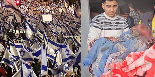 Lanetli topluluk! İsrail halkının çoğu Gazze'deki katliamın sürmesini istiyor!