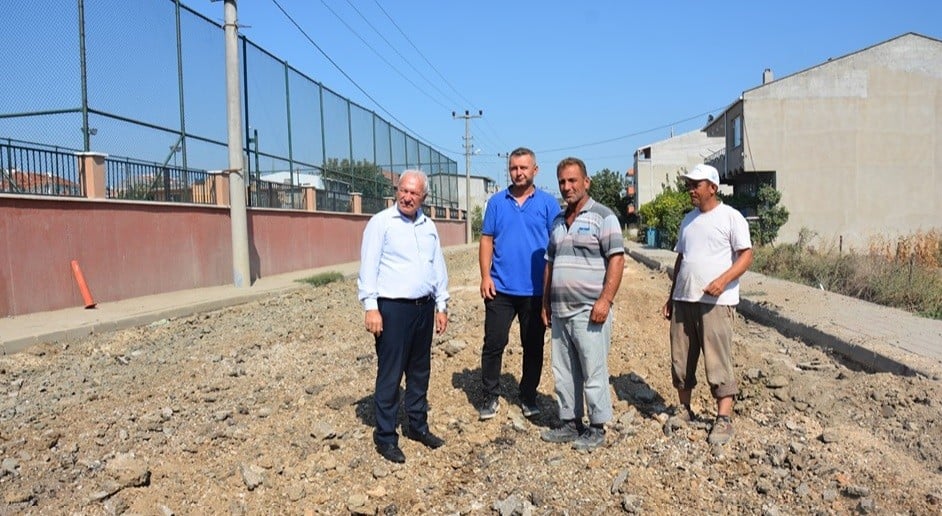 Lapseki çevre yolu düzenleniyor 