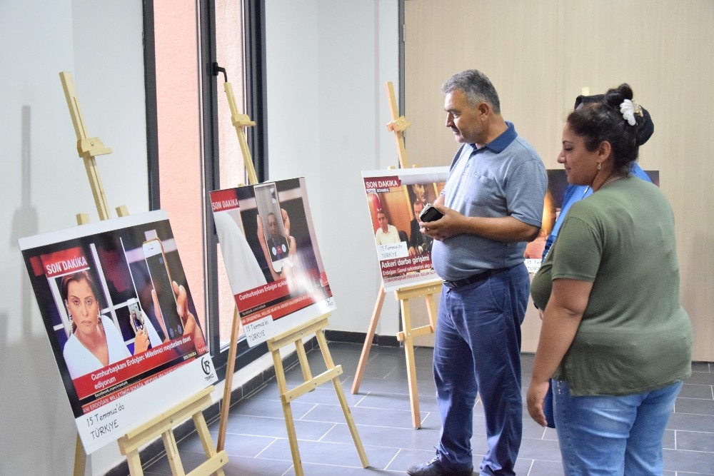 Lapseki’de 15 Temmuz fotoğraf sergisi 