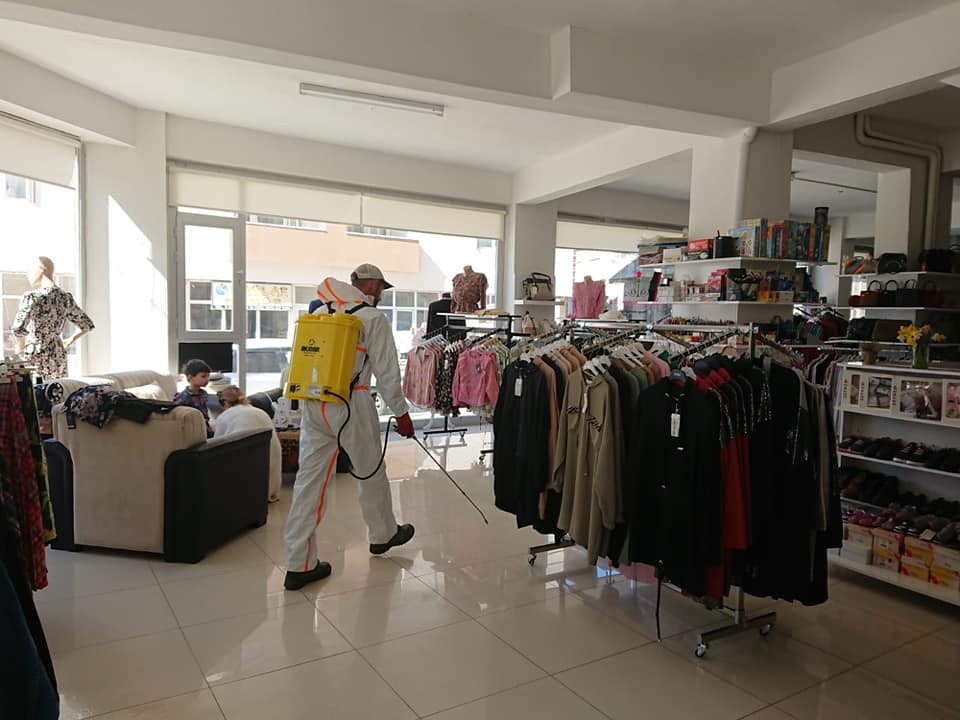 Lapseki’de korona virüs ile mücadele sürüyor 