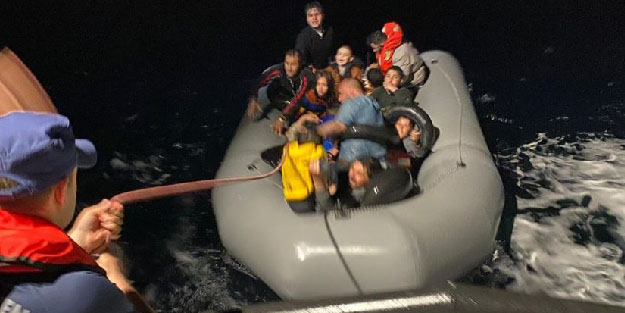 Lastik bot faciası son anda önlendi!