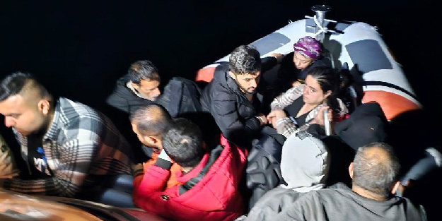 Türk Sahil Güvenlik lastik botla faciayı önledi!