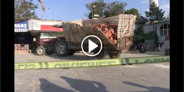 Lastik şişirirken canından oldu