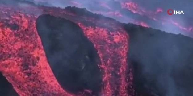 Lavlar denize ulaştı, sokağa çıkma yasağı ilan edildi!