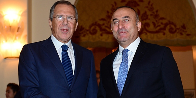 Lavrov ve Çavuşoğlu, Suriye'nin kuzeydoğusunu görüştü