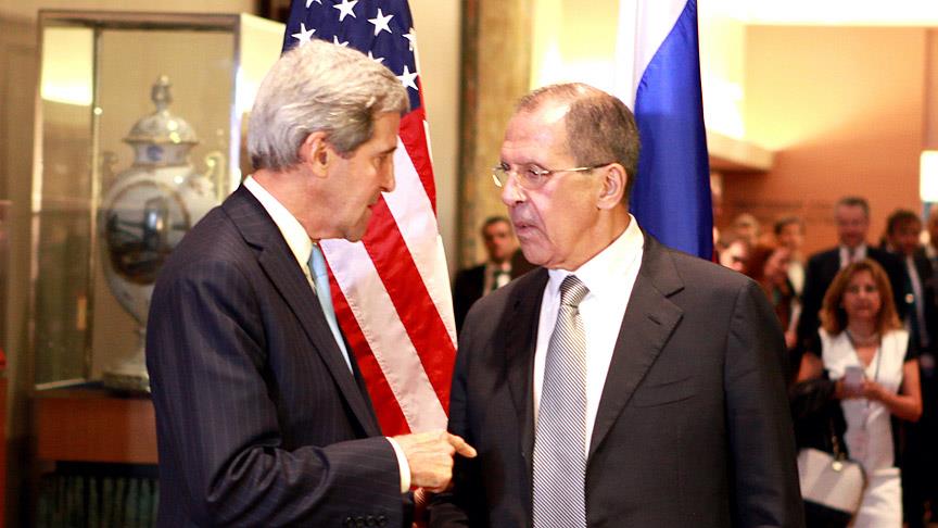 Lavrov ve Kerry çatışmaların sonlandırılması anlaşmasını görüştü