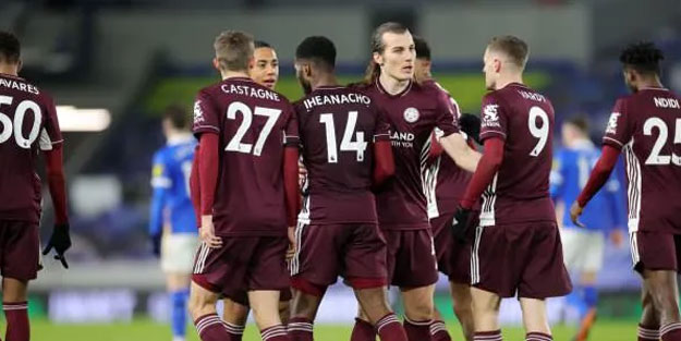 Leicester City Brighton'ı evinde yendi