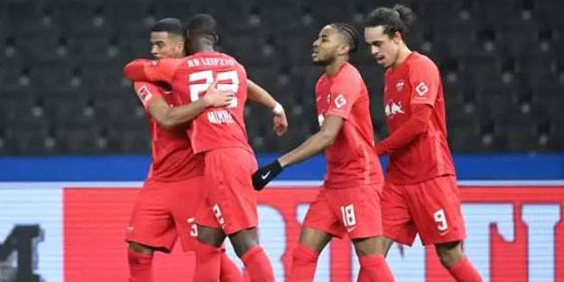 Leipzig'den Hertha Berlin’e gol yağmuru