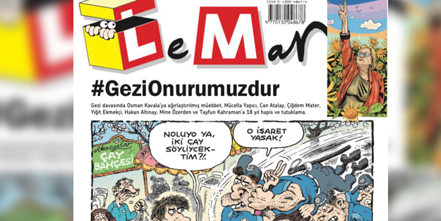 LeMan da üzerine düşeni yaptı! 'Gezi Onurumuzdur' hadsizliği