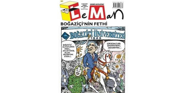 Leman Dergisi'nden kara mizah! Bunun Fatih'le ne alakası var