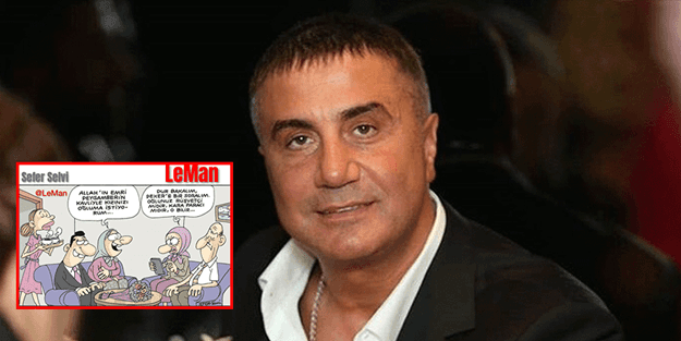 Leman Dergisi'nin yeni kılavuzu Sedat Peker!