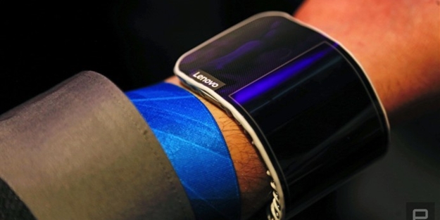 Lenovo'dan katlanabilir tablet ve akıllı telefon