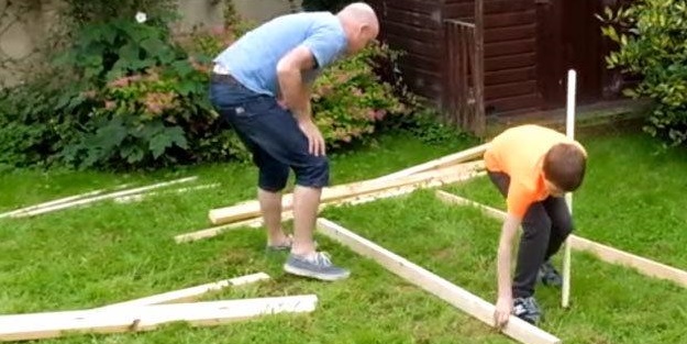 Leonardo da Vinci'nin eserini küçük bir bahçede yaptılar!