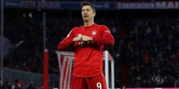Lewandowski, Ronaldo'dan sonra bir ilke imza attı