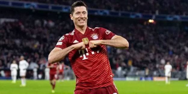 Lewandowski şov yaptı
