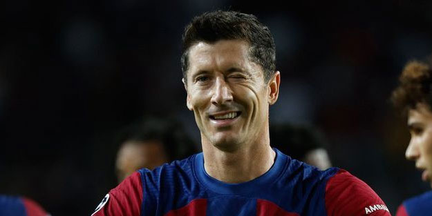 Lewandowski'den gece şovu