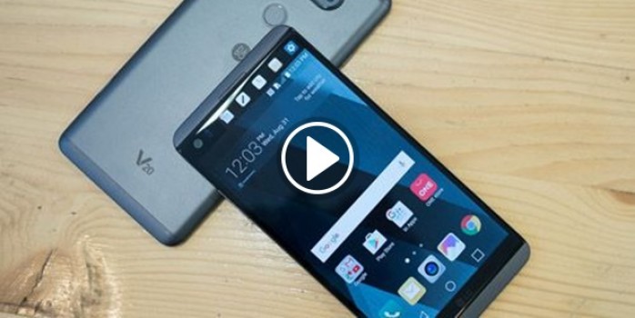 LG V20 dayanıklılık testi