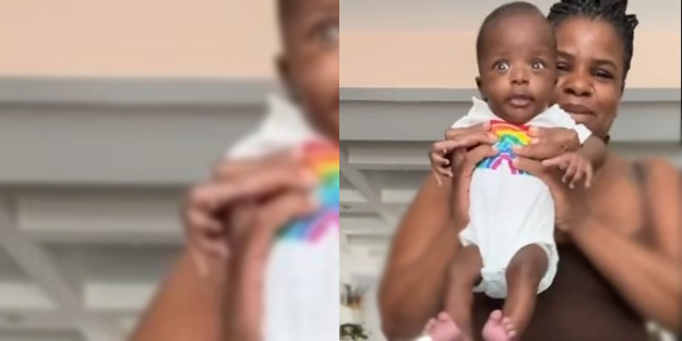LGBT terörü zihinleri esir aldı! 4 aylık bebeği gay olsun diye dua etti!