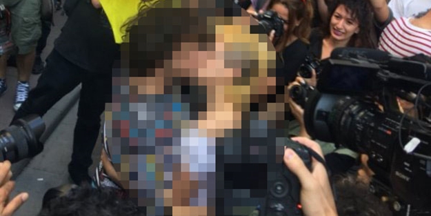 LGBT'li sapkınlar yine sahneye çıktı