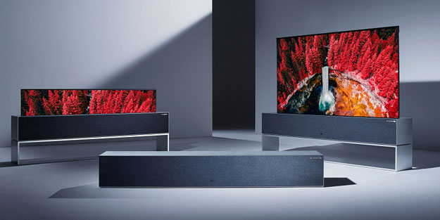 LG'nin katlanabilir televizyonu satışa çıktı