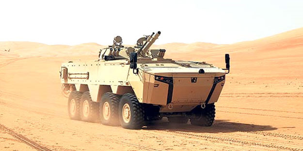 Libya ordusu BAE'nin zırhlı aracını havaya uçurdu