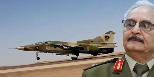 Libya Ordusundan Hafter’e kayıplar verdiren hava harekatı