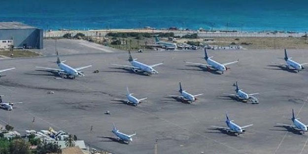 Libya'da havaalanına roket saldırısı! Tüm uçuşlar durduruldu