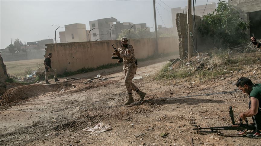 Libya'da hükümet kuvvetleri Trablus'un güneyindeki büyük bir alana hakim oldu