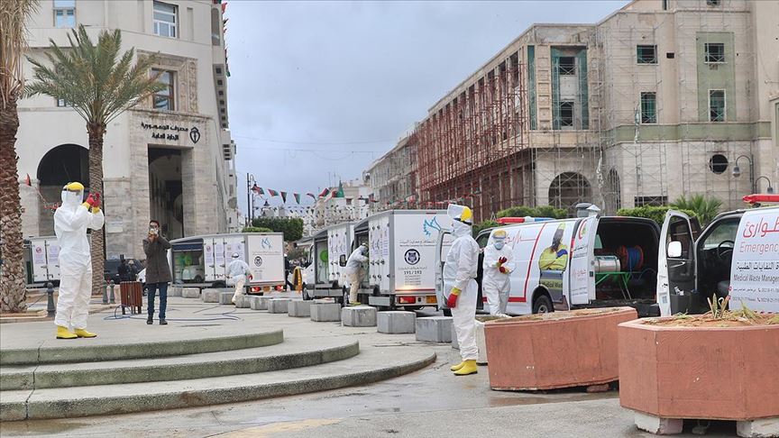 Libya'da koronavirüs nedeniyle sokağa çıkma yasağı günde 17 saate çıkarıldı