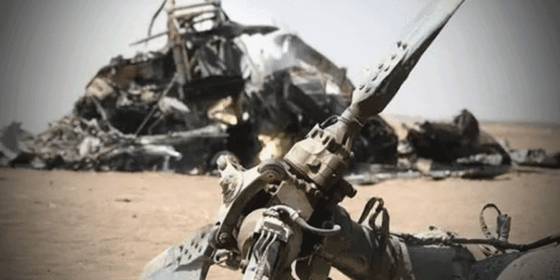 Libya’da Rus helikopteri düştü