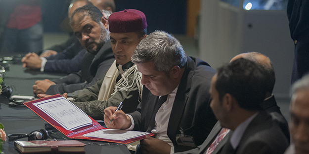 Libya’da taraflar BM’nin çözüm önerisini imzaladı