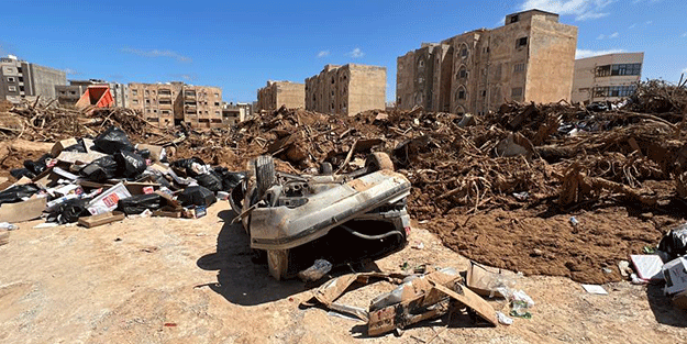Libya'daki sel felaketinde korkunç bilanço!