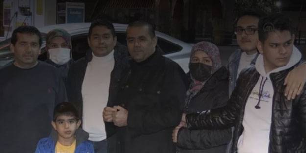 Libya'dan kurtarılan Çalık yakınlarına kavuştu