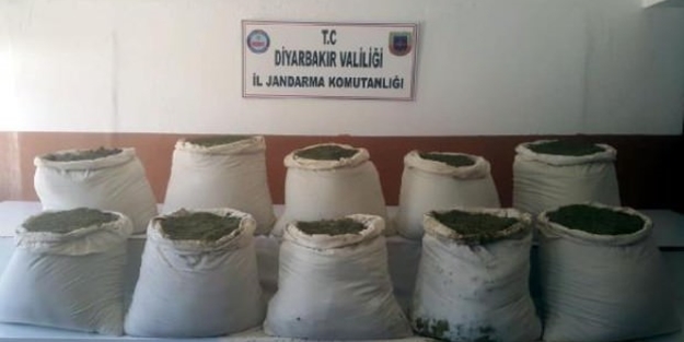 Lice'de 284 kilo uyuşturucu ele geçirildi
