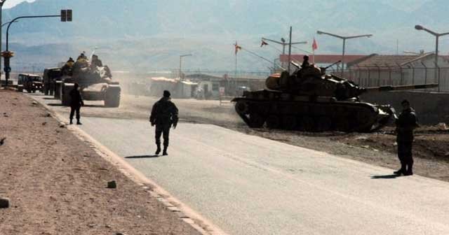 Lice'de büyük askeri sevkiyat başladı