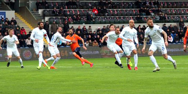 Lider Başakşehir'e Erzurumspor engeli