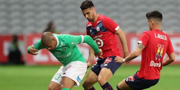 Lider Lille hata yaptı