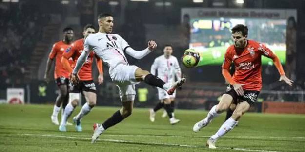 Lider PSG son anda bir puanı aldı