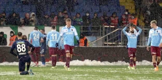 Lider Trabzonspor bu sezon bir ilki yaşadı!