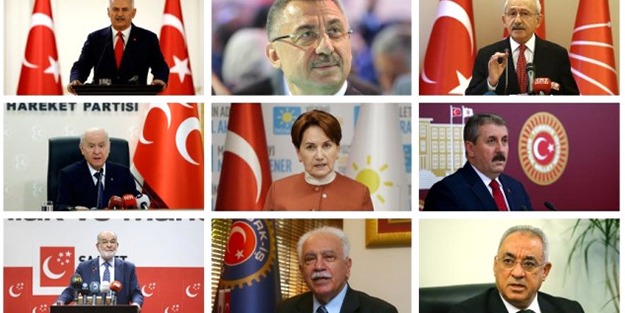 Kurban Bayramı'nda liderlerin programı belli oldu