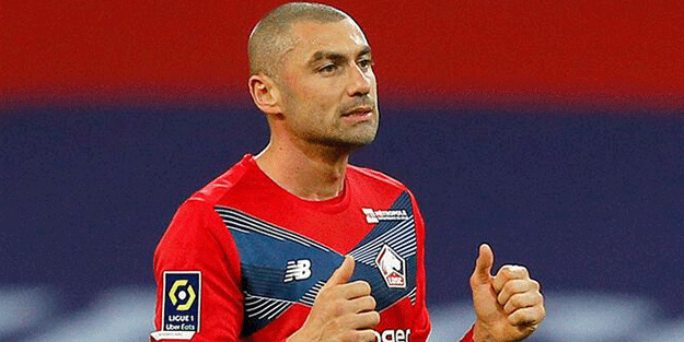 Lille Burak Yılmaz’ı kutladı