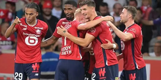 Lille Meunier'nin golüyle kazandı