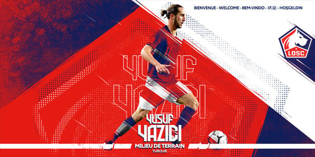 Lille, Yusuf Yazıcı ile 5 yıllık sözleşme imzaladı