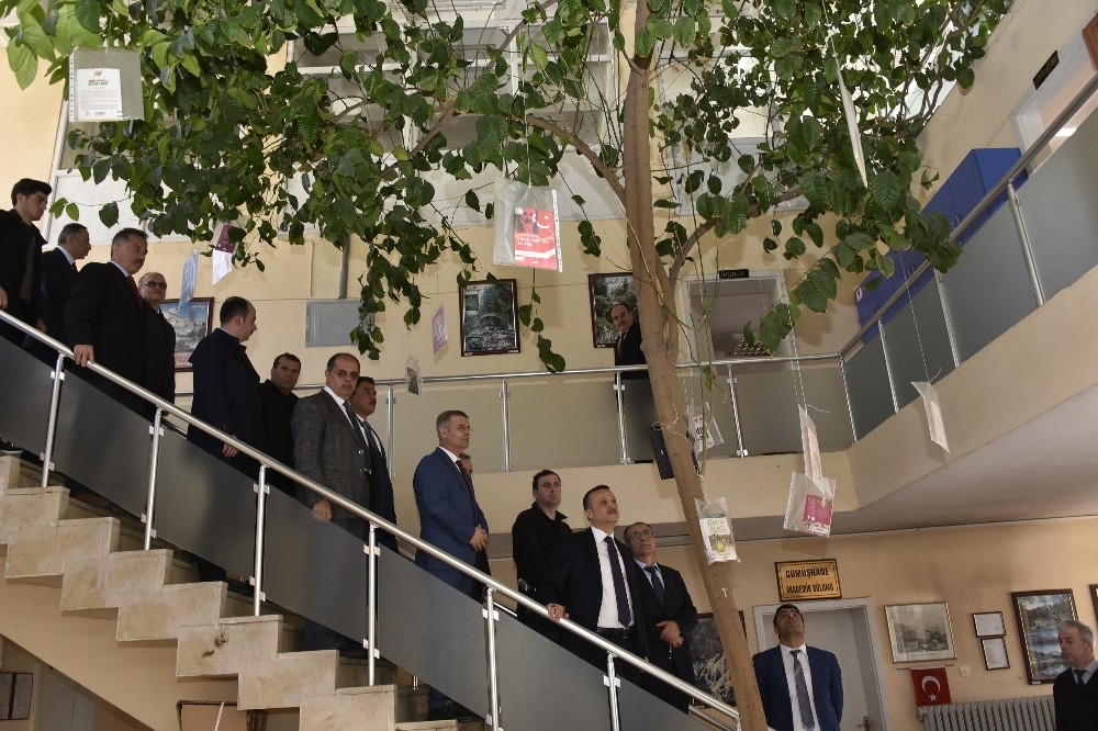 Limon ağaçlı kütüphanede kütüphane haftası kutlandı 