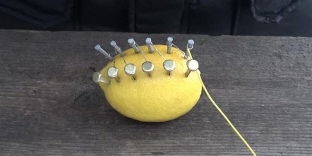 Limonla nasıl ateş yakılır?